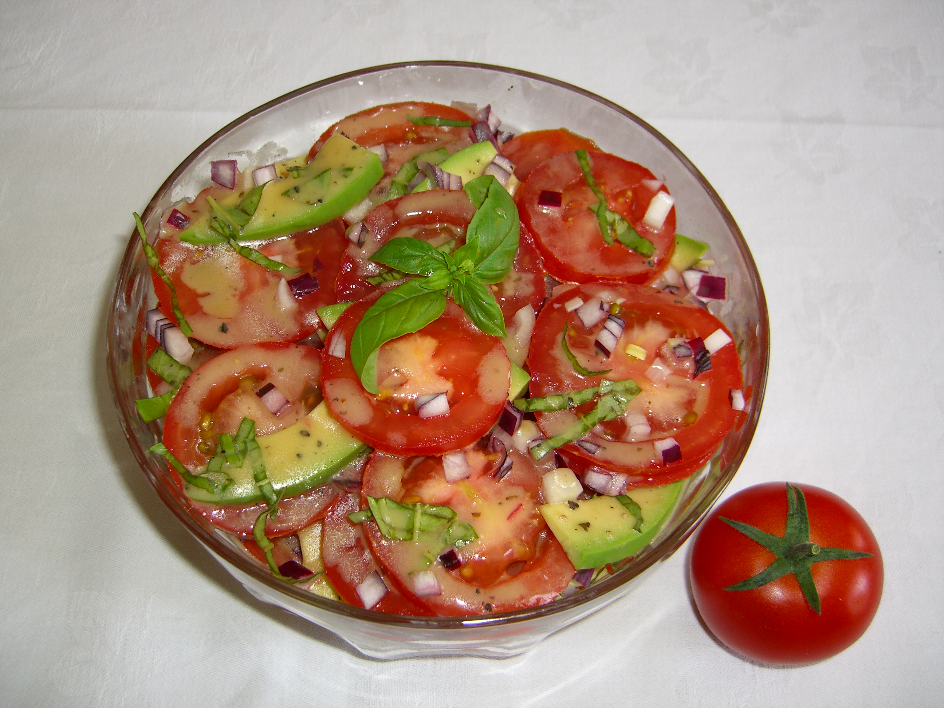 Tomato and Avocado Salad