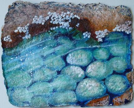 Part of Naomi Renouf's Rocky Pools series