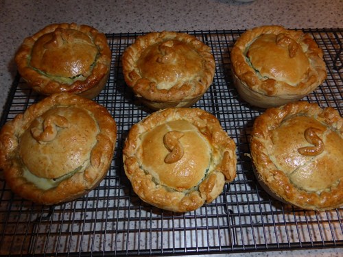 Spinach Ricotta Pies