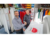 A sign of the times: leading business becomes  part of the Genuine Jersey success story