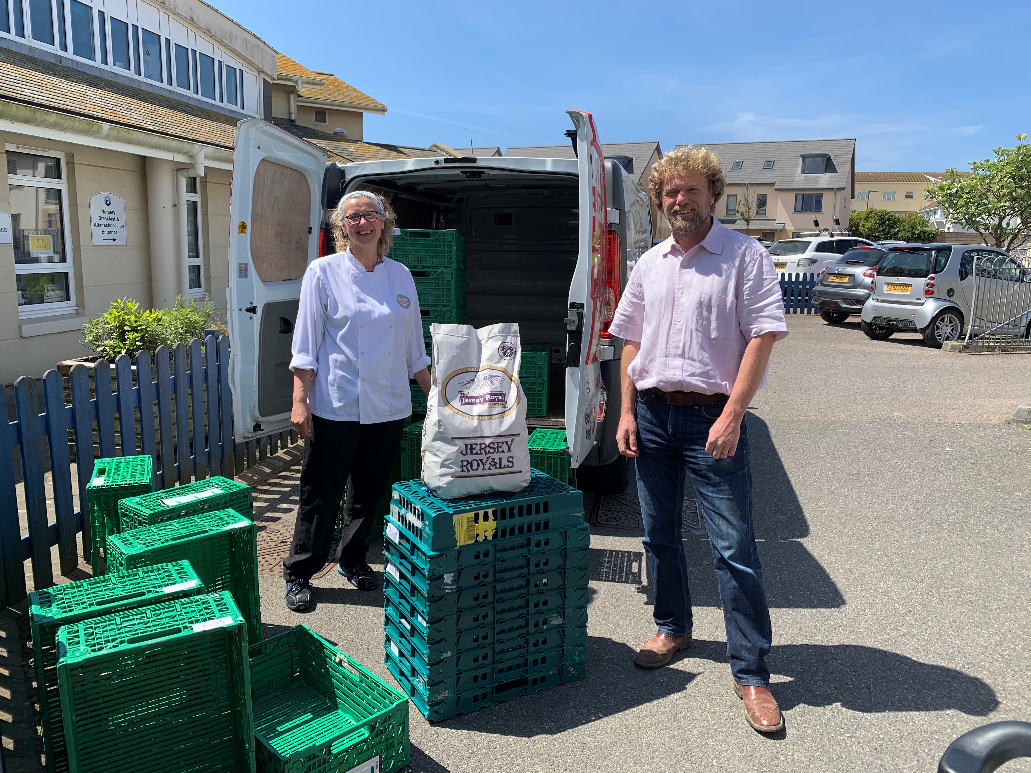 Caring Cooks benefit from Potato Growing Competition