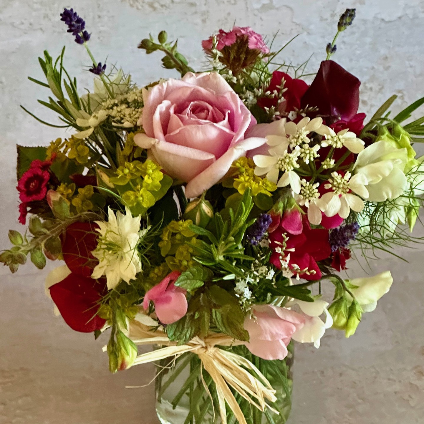 June Jam Jar Flowers