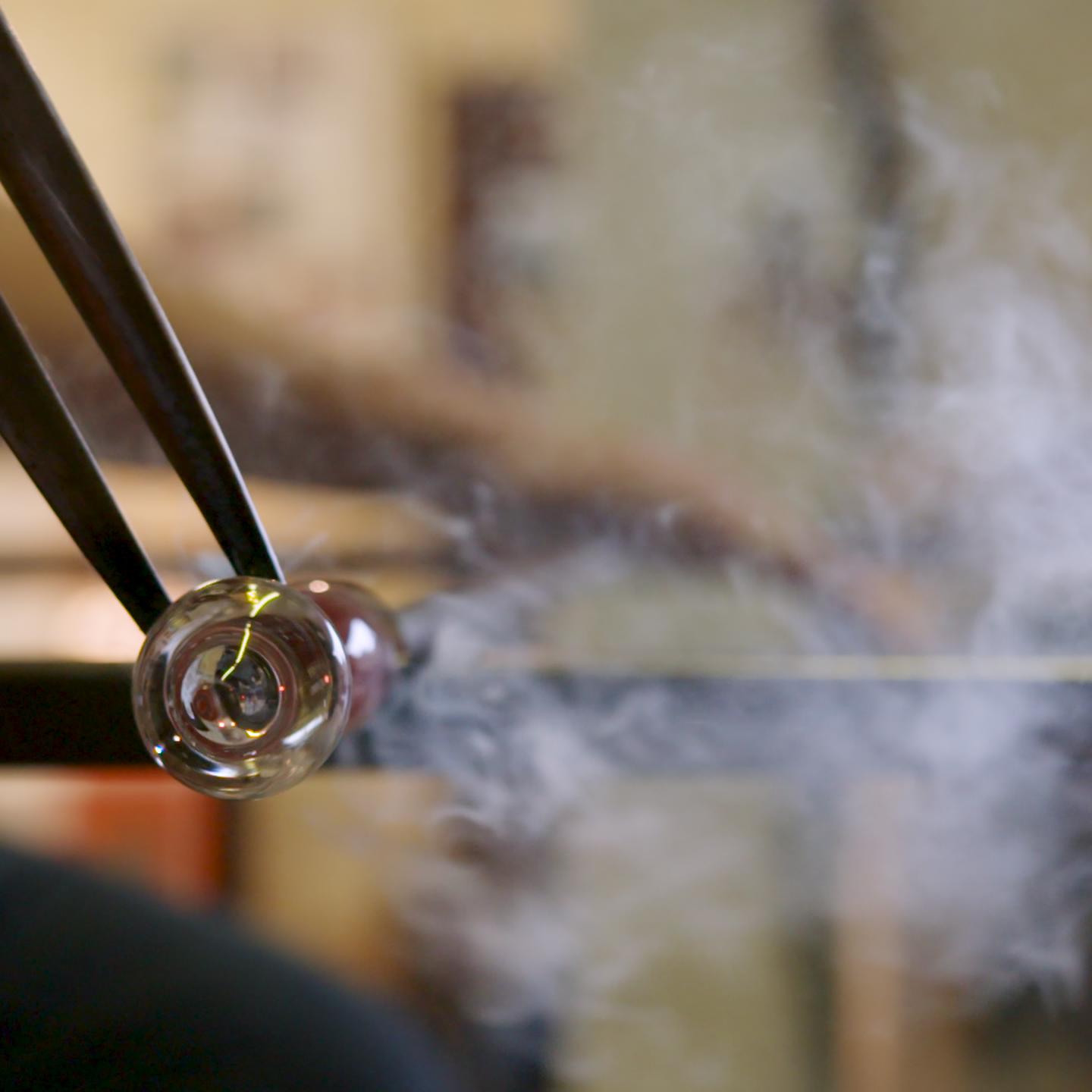 SSF 070223 GENUINE JERSEY GLASS BLOWING GLASS ROLLING STILL