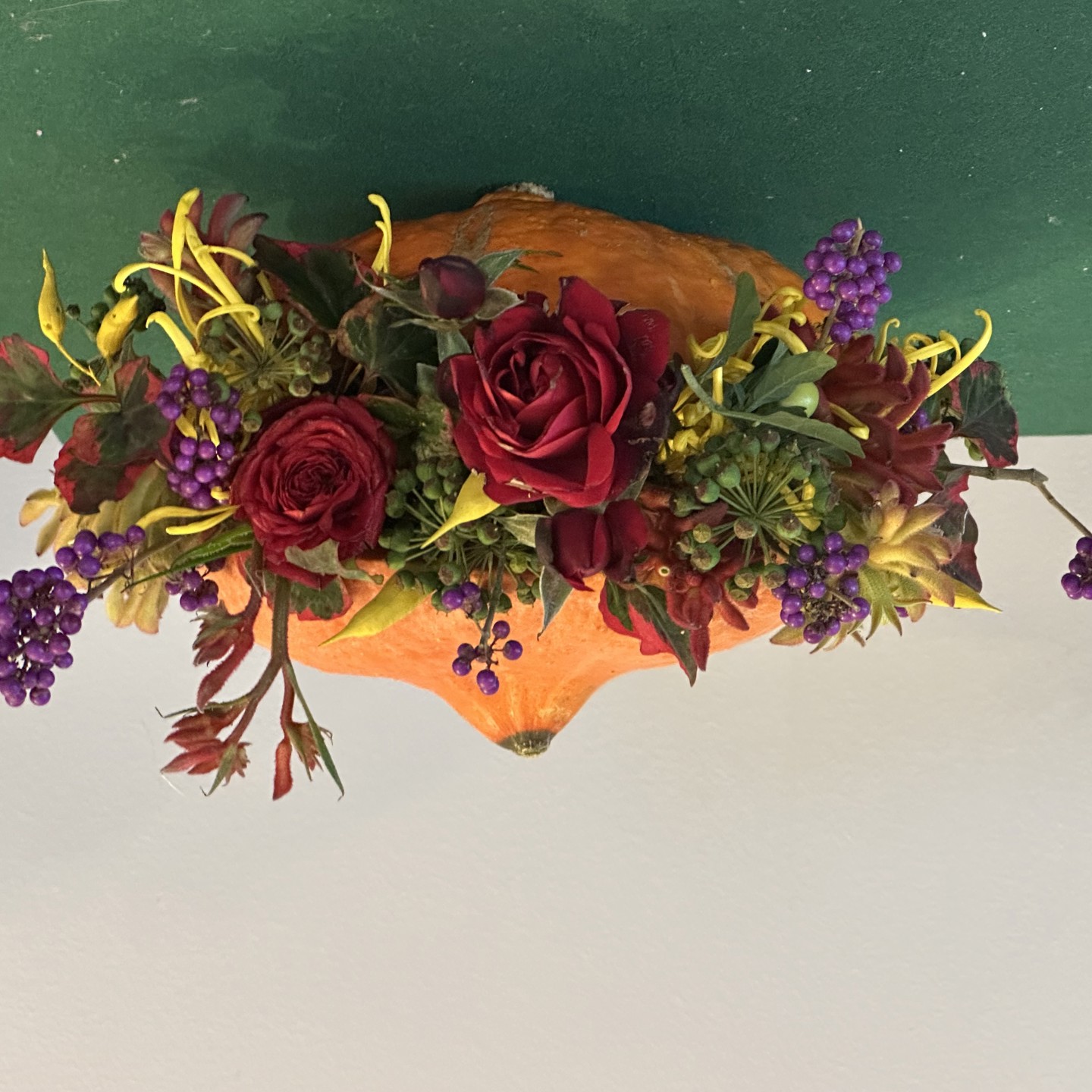 Jersey Pumpkin Arrangement